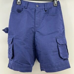 Boy Scouts Of America Shorts Youth 10 Cargo Switchback Uniform Pockets Blue Cub